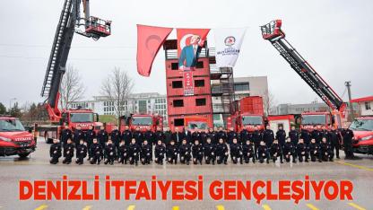 Denizli İtfaiyesi Gençleşiyor