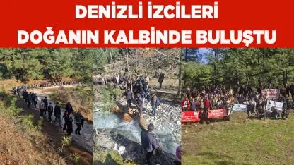 Denizli İzcileri Başkarcı Dağ Yürüyüşüyle Doğayla Buluştu