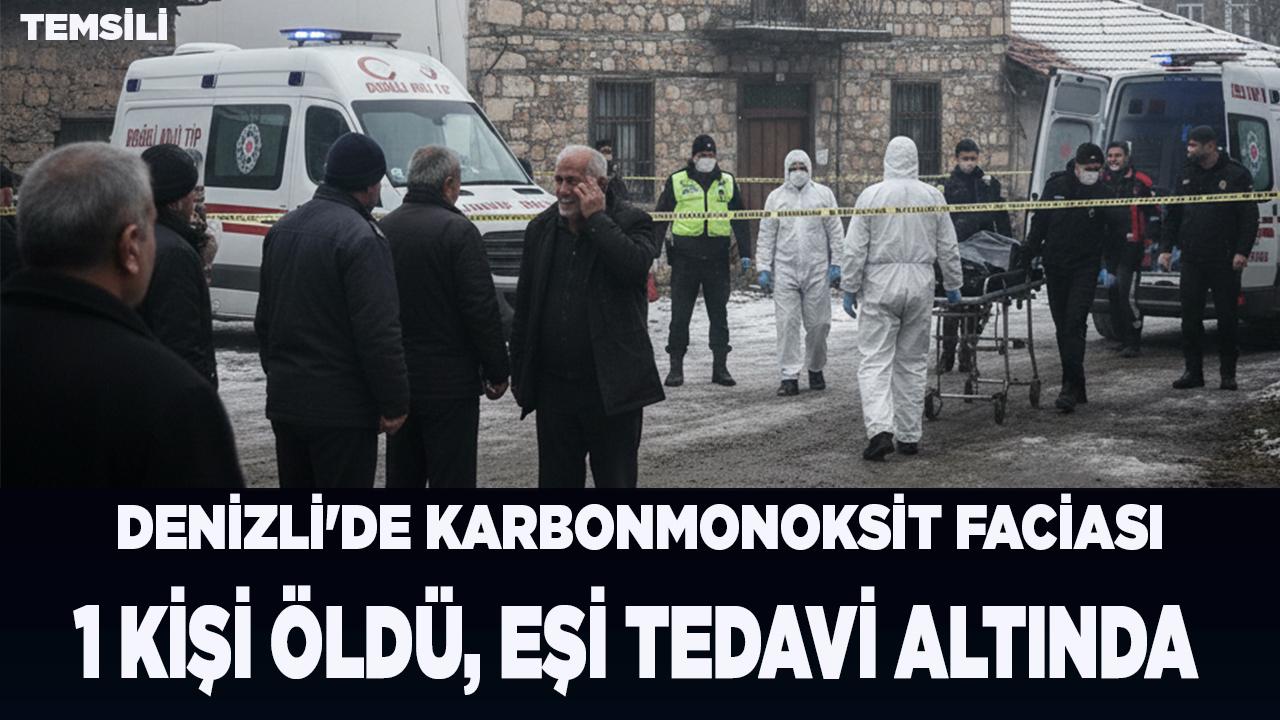 Denizli'de Karbonmonoksit Faciası: 1 ölü