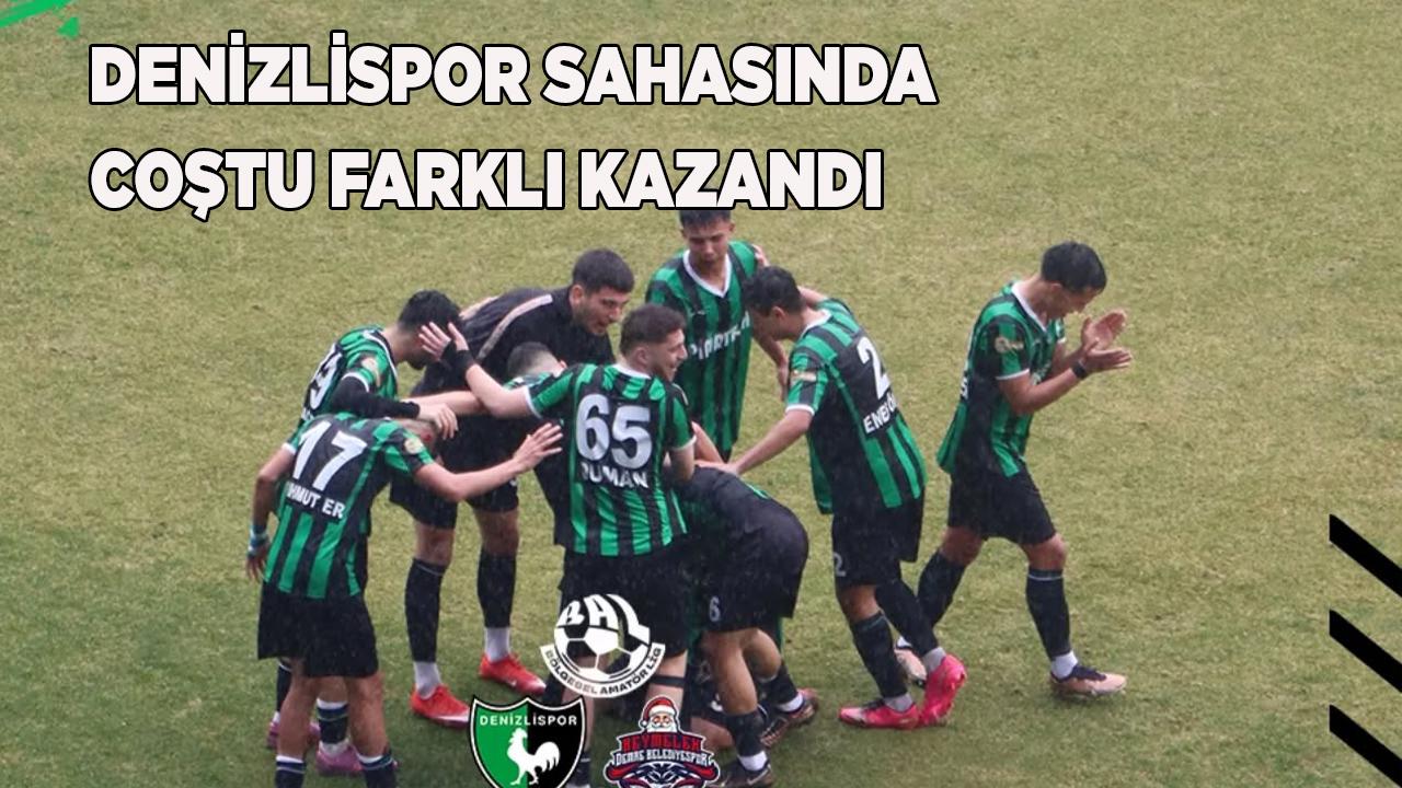 Denizlispor Sahasında Coştu Farklı Kazandı
