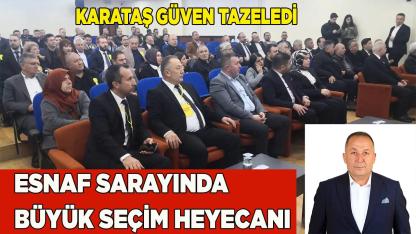 Emlakçılar Odasında Muhammet Karataş Güven Tazeledi