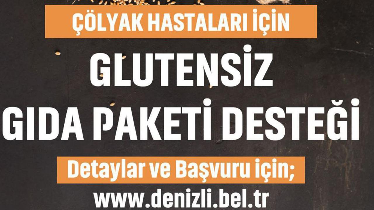 Glütensiz gıda paketi desteğinde müracaatlar başladı