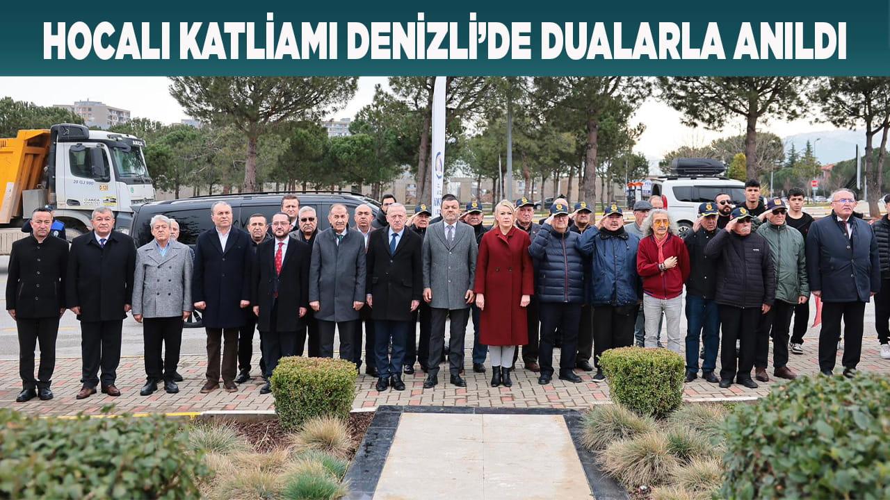 Hocalı Katliamı Denizli’de Dualarla Anıldı