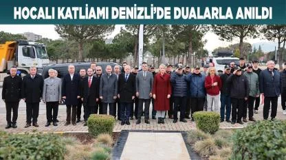 Hocalı Katliamı Denizli’de Dualarla Anıldı