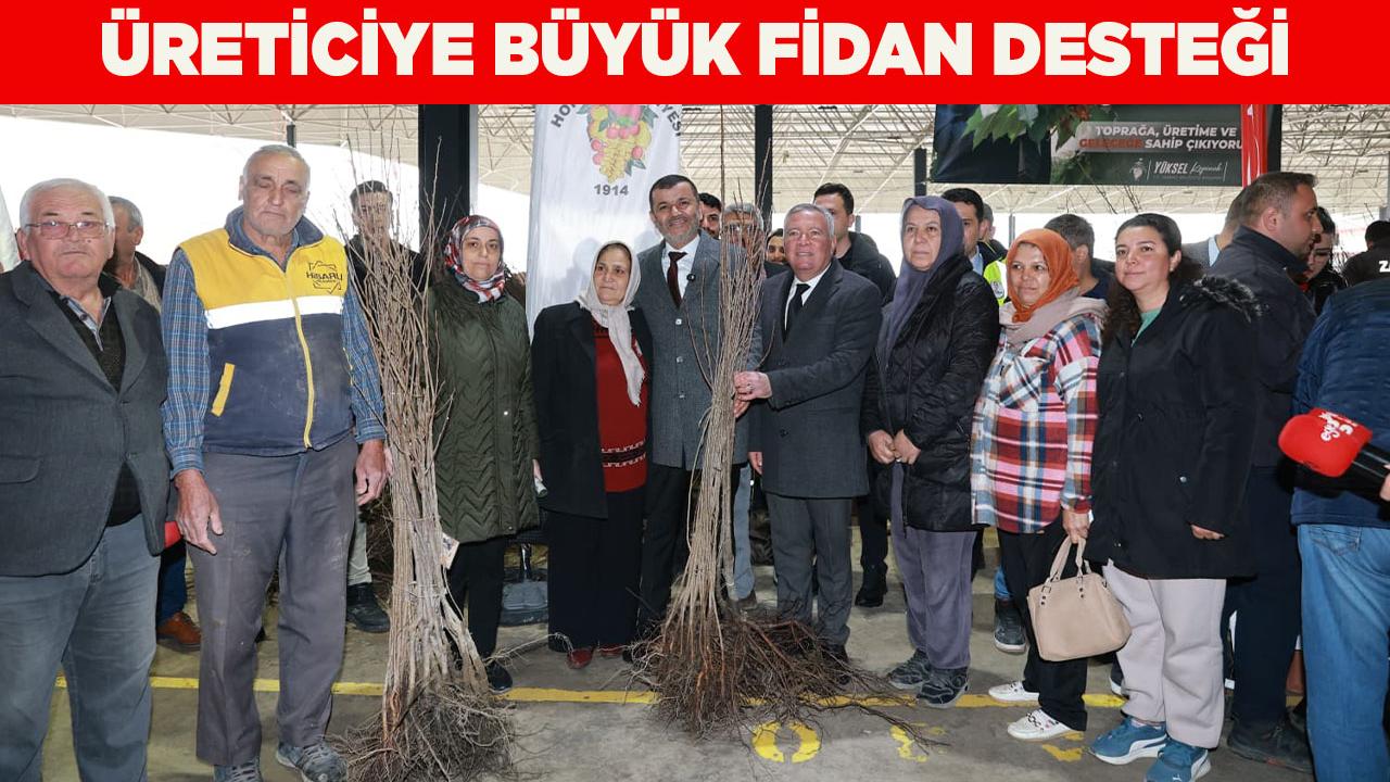Honazda Zeytin Fidanı Seferberliği
