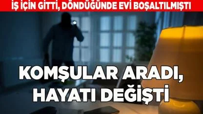 İş İçin Gitti, Döndüğünde Evi Boşaltılmıştı