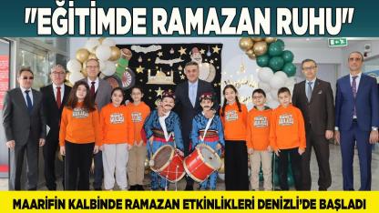Maarifin Kalbinde Ramazan Etkinlikleri Denizli’de Başladı