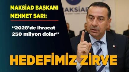 Makine Sektörü İhracatta Zirveyi Hedefliyor