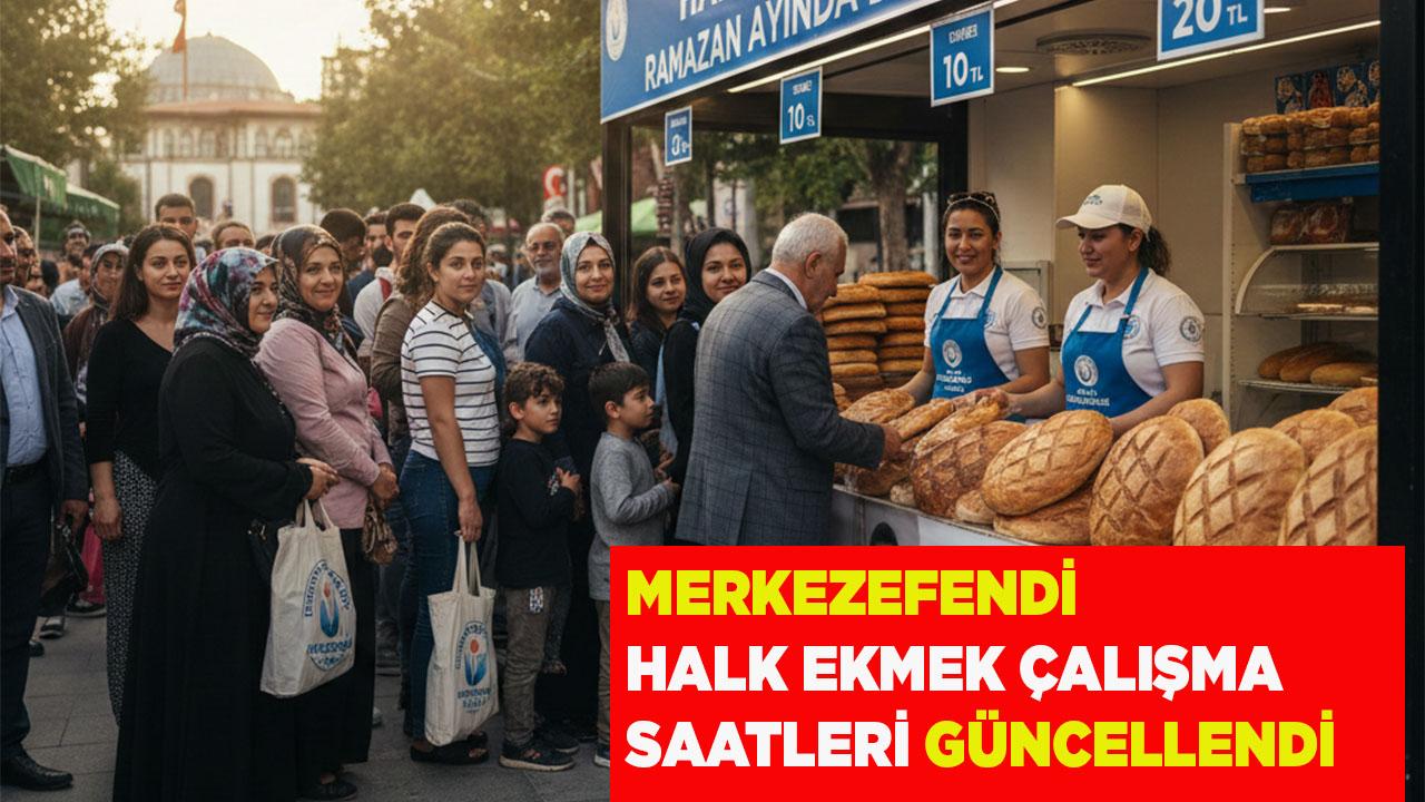 Merkezefendi Halk Ekmek Ramazan Boyunca Sofralarda