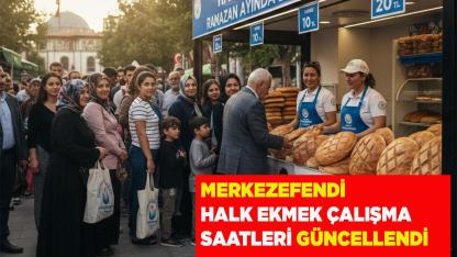 Merkezefendi Halk Ekmek Ramazan Boyunca Sofralarda