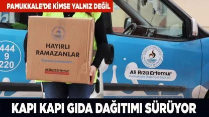 Pamukkale Belediyesinden Dev Ramazan Yardımı