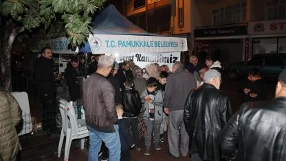 Pamukkale Belediyesi’nden Kandil Gecesi Anlamlı İkram