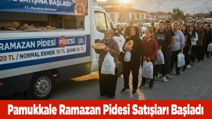 Pamukkale Ramazan Pidesi Satışları Başladı
