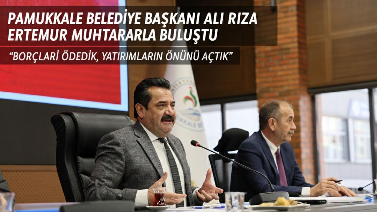 Pamukkale'de 2026 Yılı Yatırım Hamlesi Başladı