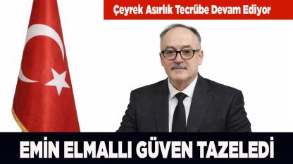 Tavas Esnaf Odasında Emin Elmallı Kazandı