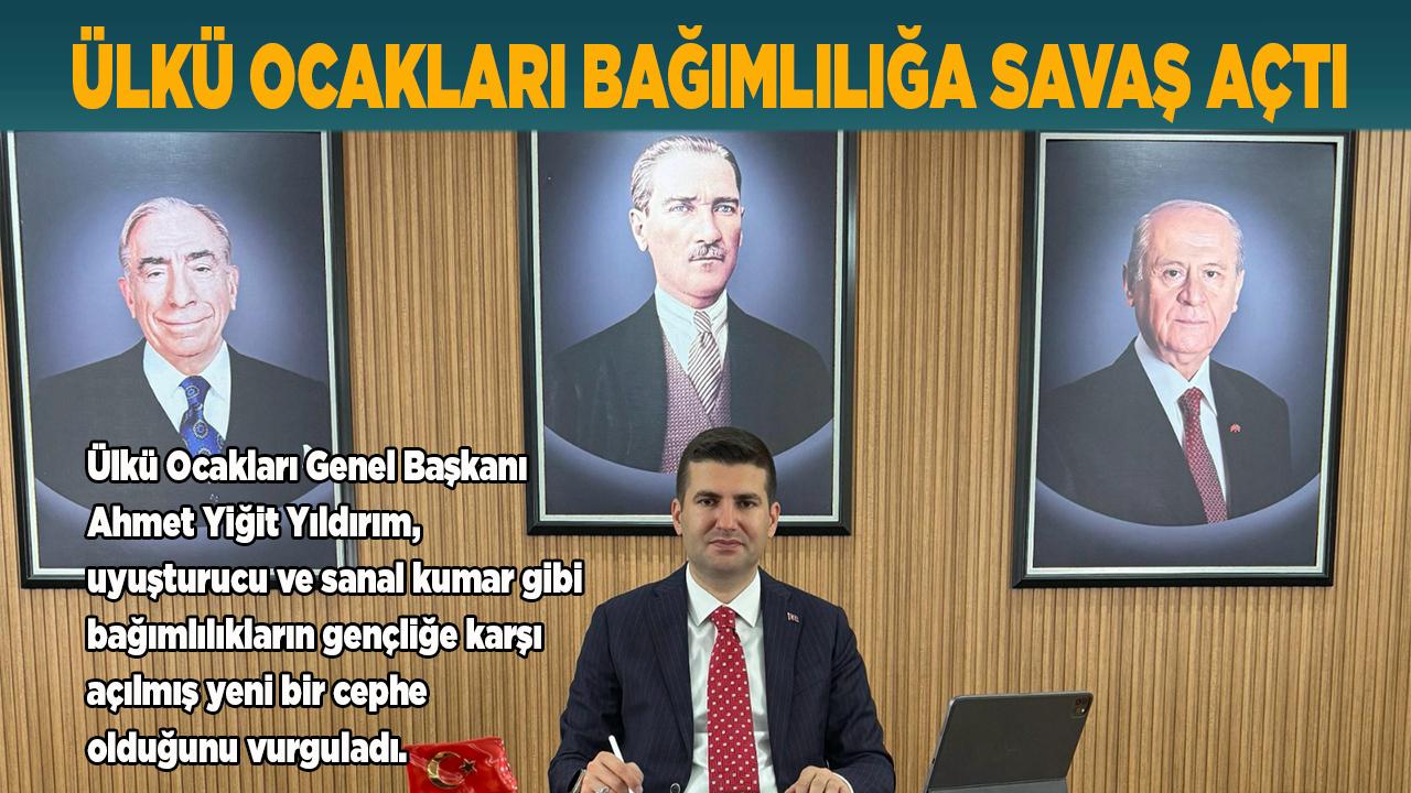 Ülkü Ocakları Bağımlılığa Savaş Açtı