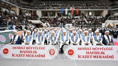 VALİ YAVUZ SELİM KÖŞGER, 168 HAFIZ İCAZET TÖRENİ’NE KATILDI