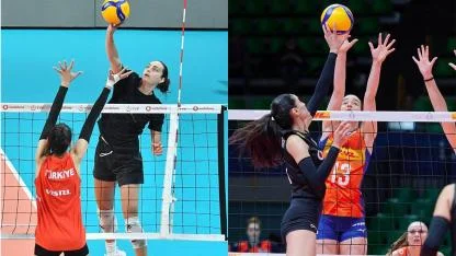 VOLEYBOL'DA ÇEYREK FİNAL HEYECANI DENİZLİ'DE