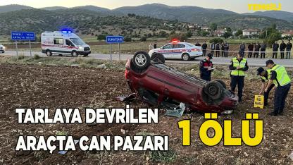 Acıpayam Yolunda Feci Kaza 1 Ölü