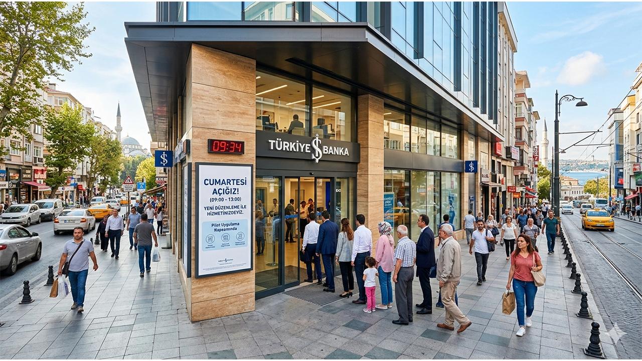 Bankalarda Cumartesi Mesaisi Başlıyor