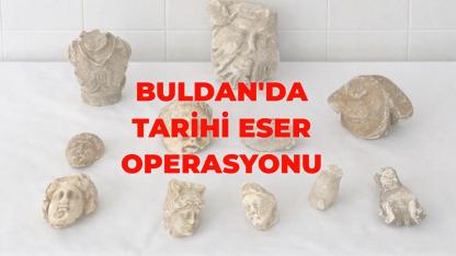 Buldan'da Tarihi Eser Operasyonu