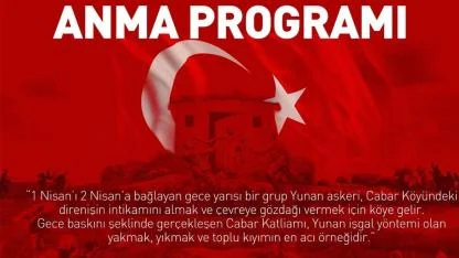 Cabar Katliamı’nın 105. yılında şehitler törenle anılacak