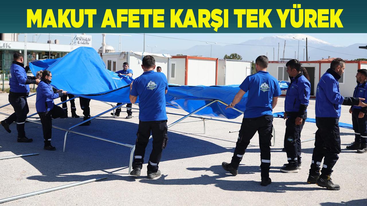 MAKUT Afete Karşı Tek Yürek