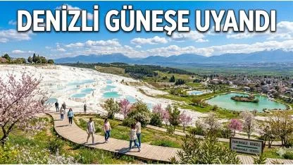 Denizli Baharı Selamlıyor