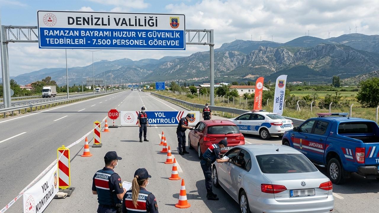 Denizli Bayramda Huzur İçinde