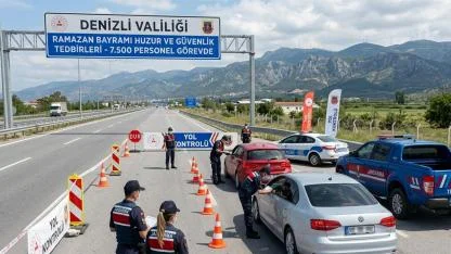 Denizli Bayramda Huzur İçinde