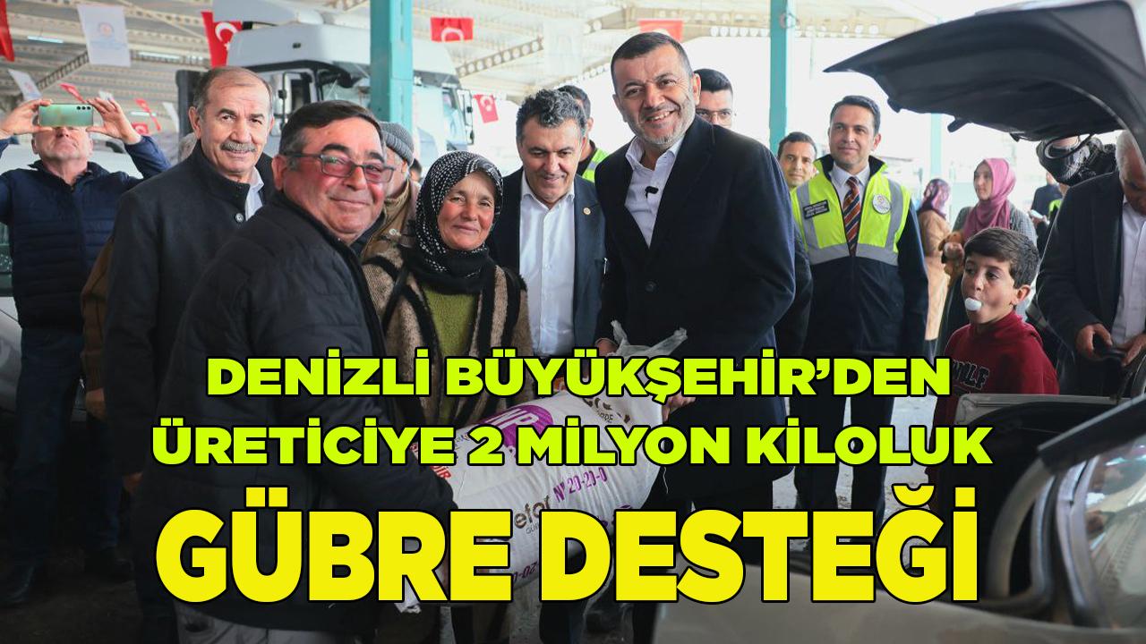 Denizli Büyükşehir Çiftçinin Yanında