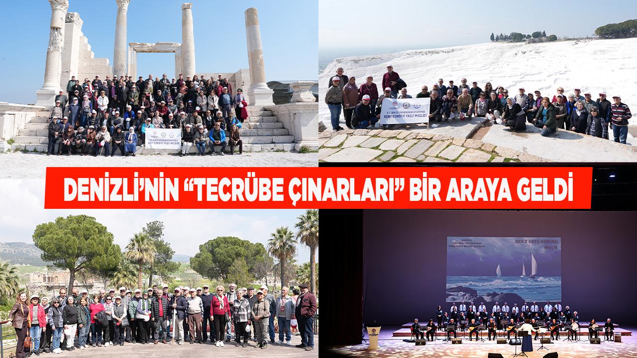 Denizli Büyükşehir’in Yaşlılara Saygı Haftası dolu geçti