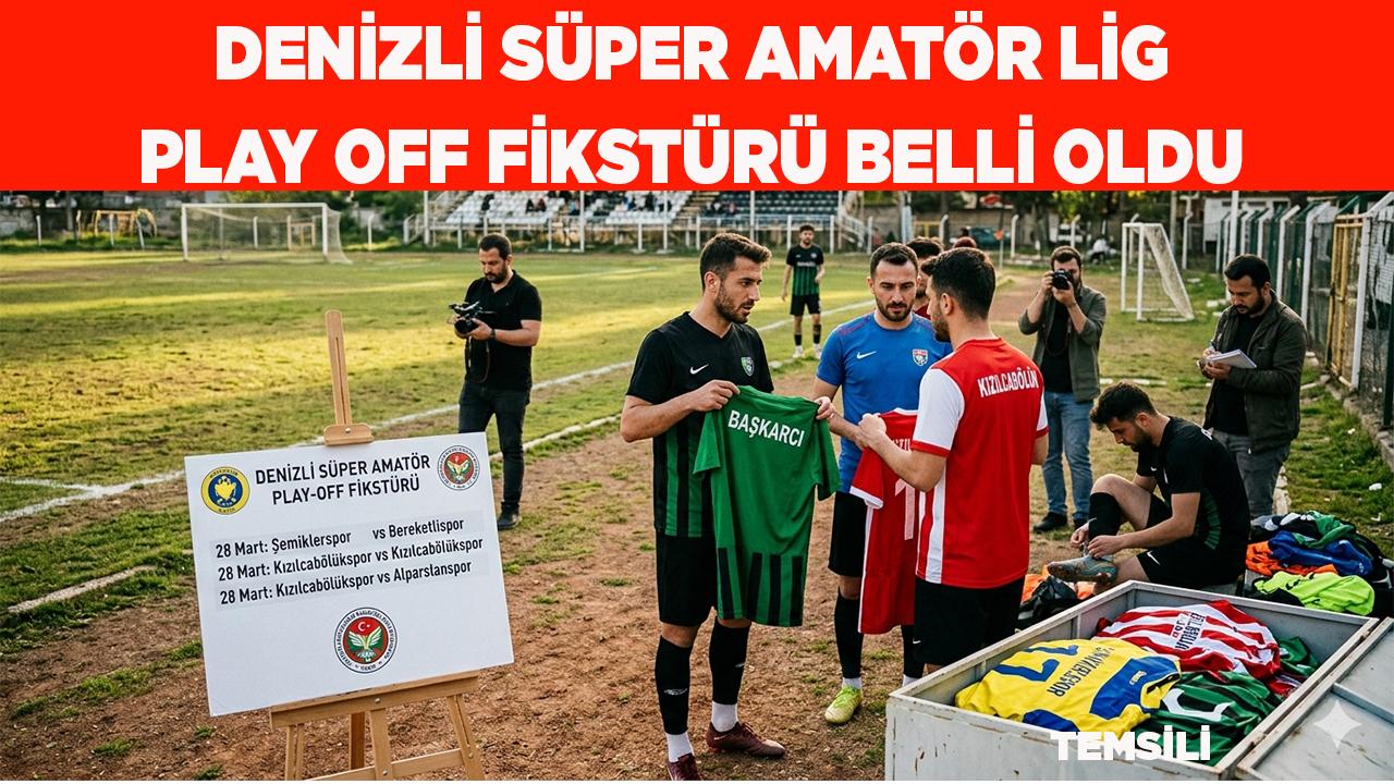 Denizli Süper Amatör Lig Play Off Fikstürü Belli Oldu