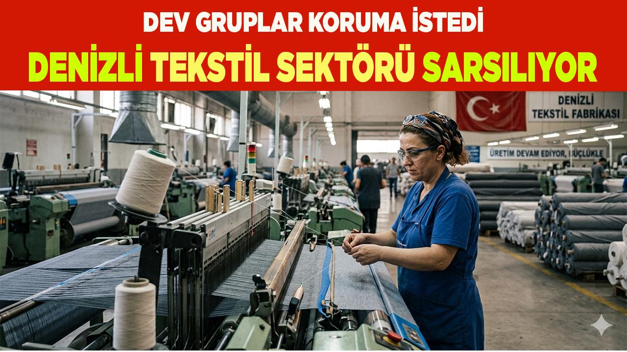 Denizli Tekstil Sektörü Sarsılıyor
