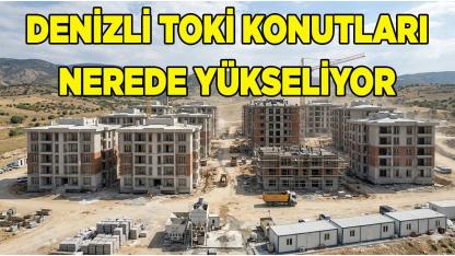 Denizli TOKİ Konutları Nerede Yükseliyor