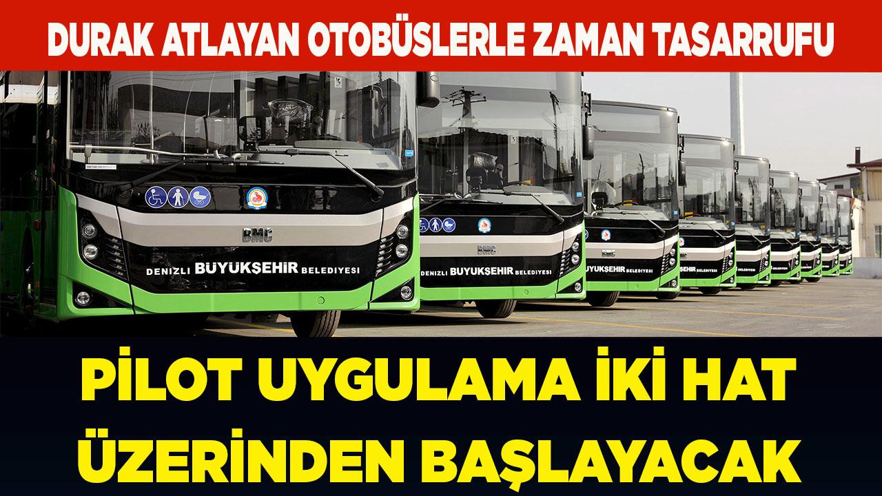 Denizli Ulaşımında Hızlı Otobüs Dönemi Başlıyor