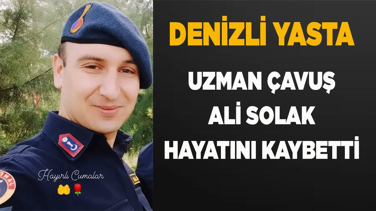 Denizlili Uzman Çavuş Ali Solak Hayatını Kaybetti