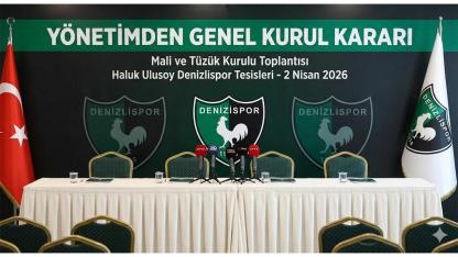 Denizlispor Yönetiminden Kritik Karar