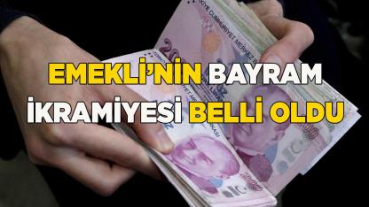 Emekli Bayram İkramiyesi Belli Oldu