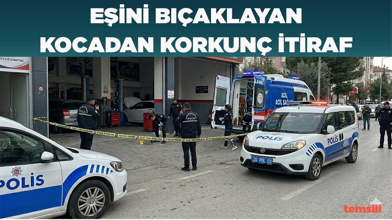 Eşini bıçaklayan Kocadan Korkunç İtiraf