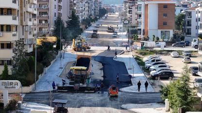 Gerzele'de asfalt seferberliği başladı