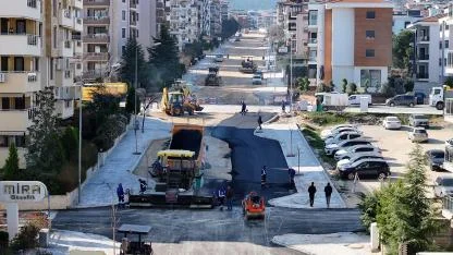 Gerzele'de asfalt seferberliği başladı