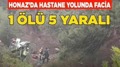 Yağışlı Hava Ölüm Getirdi Uçuruma Yuvarlandılar