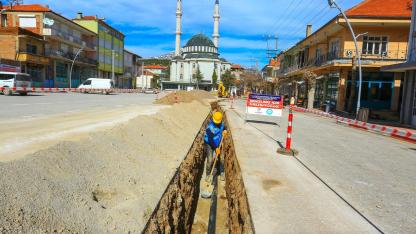 Kızılca’da 28 kilometrelik hat tamamlandı