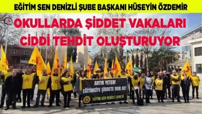 Okullarda şiddet vakaları ciddi tehdit oluşturuyor
