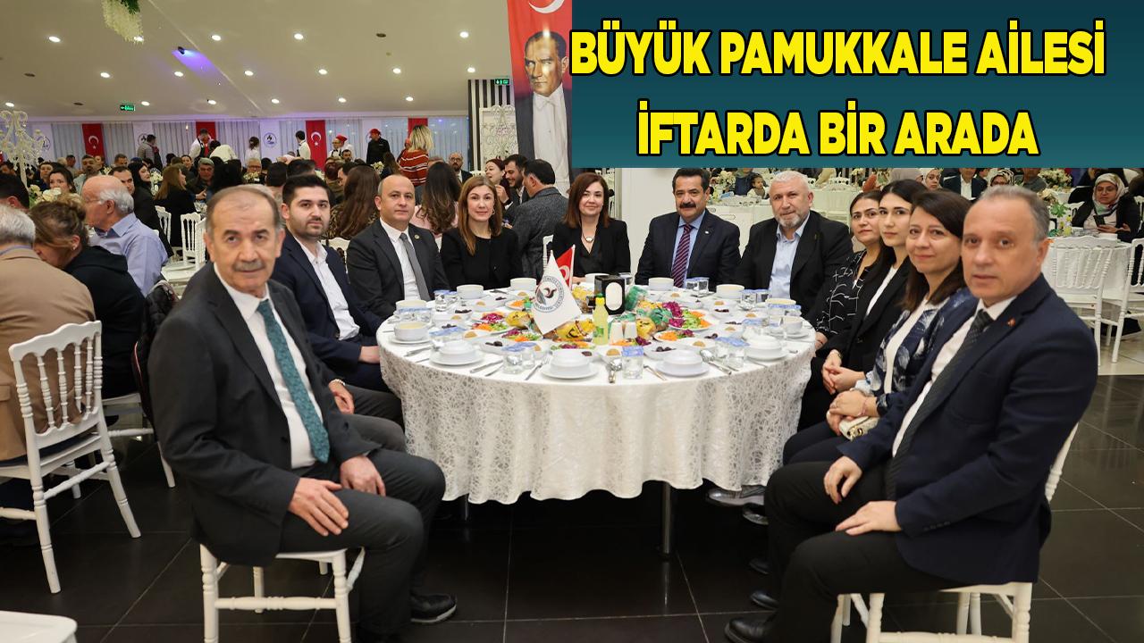 Pamukkale Belediyesi Geleneksel İftar Sofrasında Buluştu
