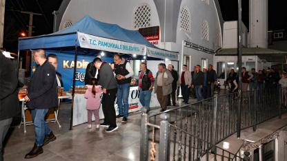 PAMUKKALE BELEDİYESİ KADİR GECESİ’NDE VATANDAŞLA BULUŞTU