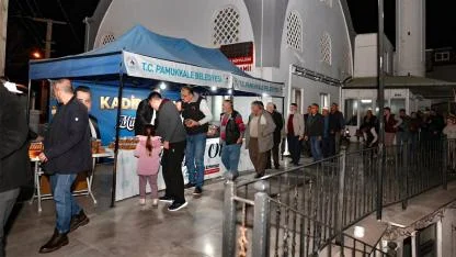 PAMUKKALE BELEDİYESİ KADİR GECESİ’NDE VATANDAŞLA BULUŞTU