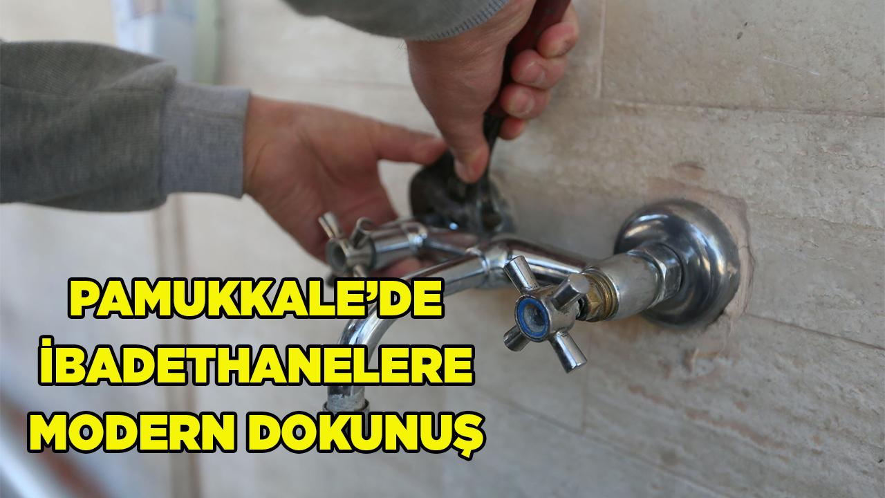 Pamukkale’de İbadethanelere Modern Dokunuş