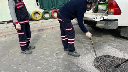 Pamukkale’de İlaçlama Mesaisi Sürüyor
